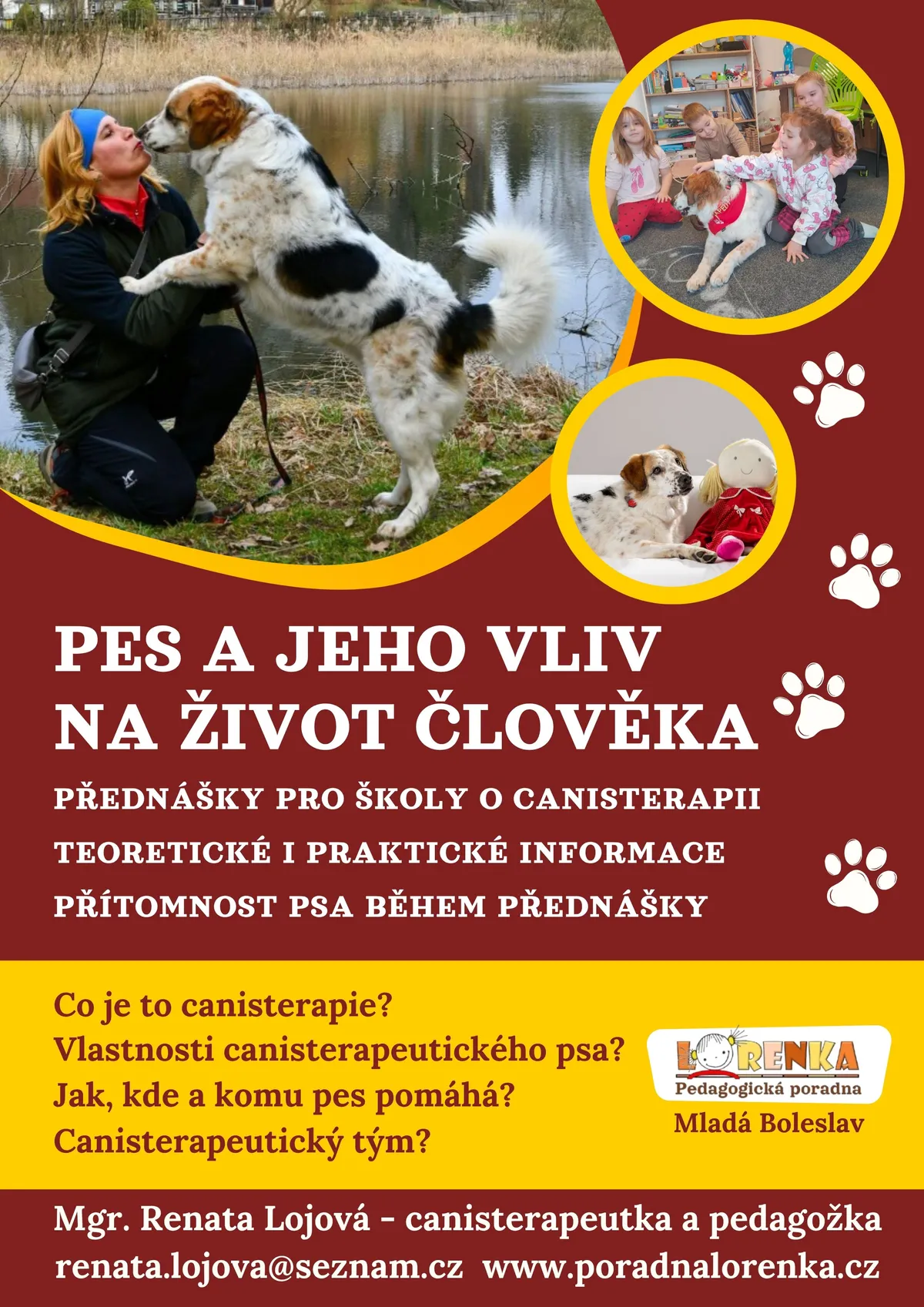 Canisterapie pro střední školy_Renata Lojová